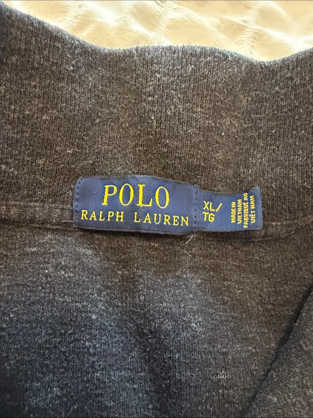 Polo by Ralph Lauren Men's Black Quarter-Zip Sweater